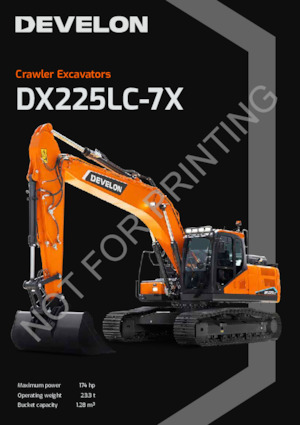Crawler Excavators Develon DX225LC-7X 