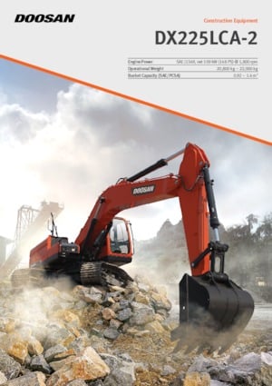 Crawler Excavators Doosan DX225LCA-2