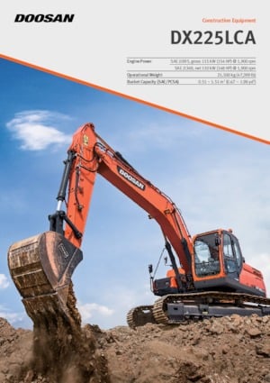 Crawler Excavators Doosan DX225LCA
