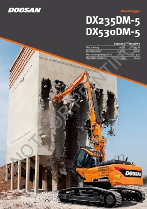 Crawler Excavators Doosan DX235DM-5