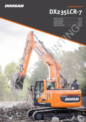 Crawler Excavators Doosan DX235LCR-7
