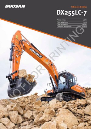 Crawler Excavators Doosan DX255LC-7