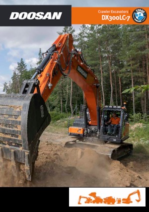 Electric Crawler Excavators Doosan DX300LC-7