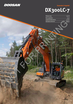 Electric Crawler Excavators Doosan DX300LC-7