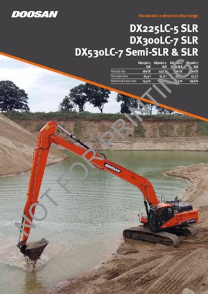 Paletli ekskavatörler Doosan DX300LC-7 SLR