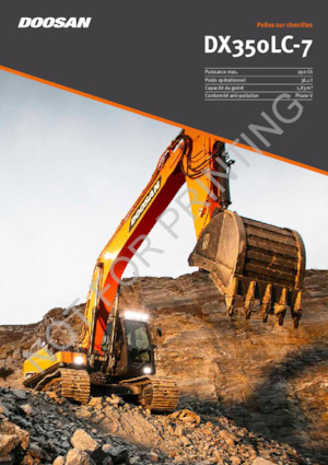 Crawler Excavators Doosan DX350LC-7