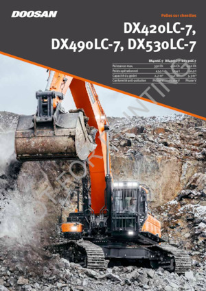 Crawler Excavators Doosan DX530LC-7