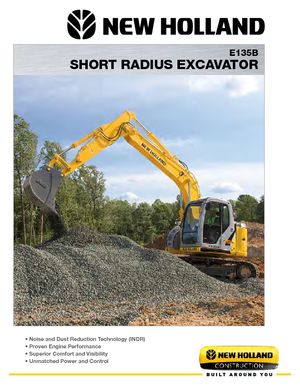 Crawler Excavators New Holland E135B