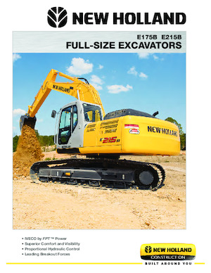 Crawler Excavators New Holland E 175 B