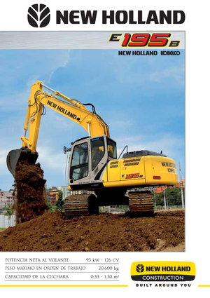 Crawler Excavators New Holland E 195 B EL