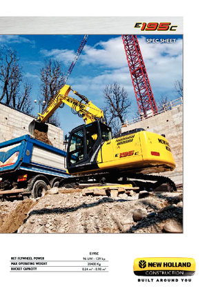 Crawler Excavators New Holland E195C EL