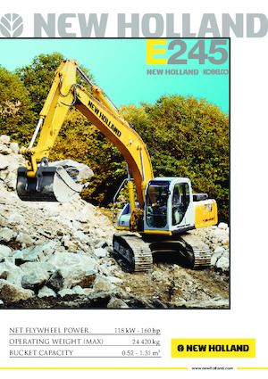 Crawler Excavators New Holland E 245