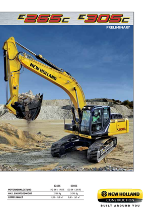 Crawler Excavators New Holland E305C