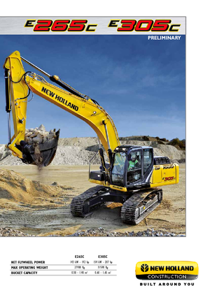 Crawler Excavators New Holland E305C
