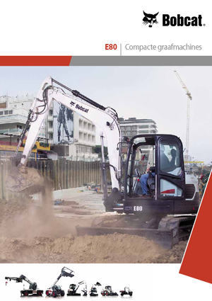 Crawler Excavators Bobcat E 80