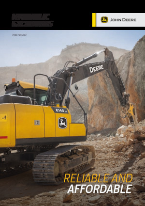 Crawler Excavators John Deere Construction E130-II