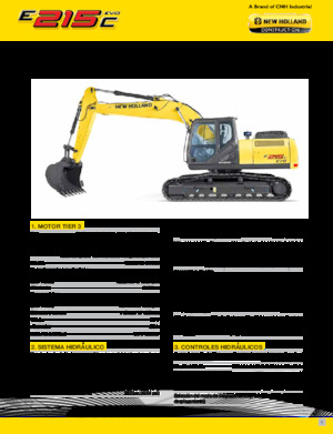 Crawler Excavators New Holland E215C EVO