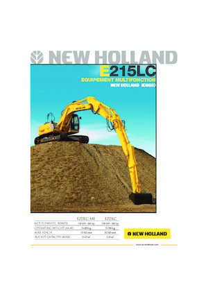 Crawler Excavators New Holland E215LC-ME