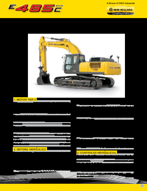 Crawler Excavators New Holland E485C EVO