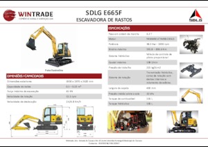 Crawler Excavators SDLG E665F