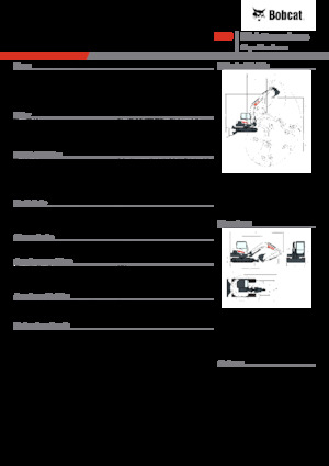 Paletli ekskavatörler Bobcat E88