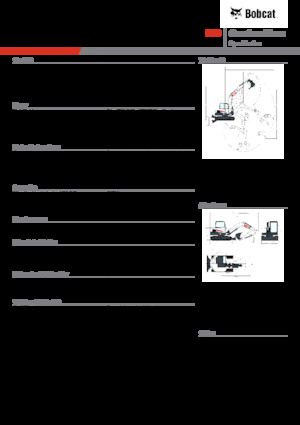 Paletli ekskavatörler Bobcat E88
