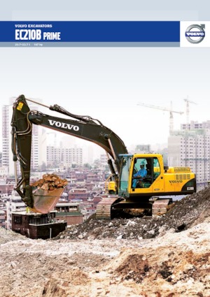 Crawler Excavators Volvo EC210B
