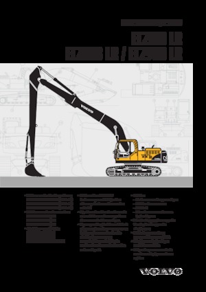 Crawler Excavators Volvo EC210B