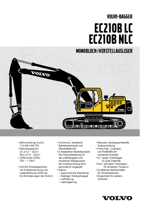 Crawler Excavators Volvo EC210BLC