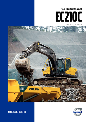 Paletli ekskavatörler Volvo EC210CLD