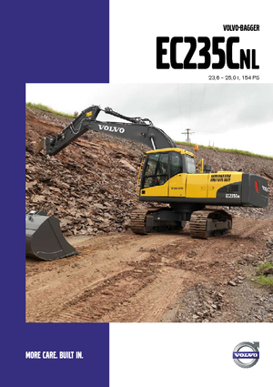 Paletli ekskavatörler Volvo EC235CNL