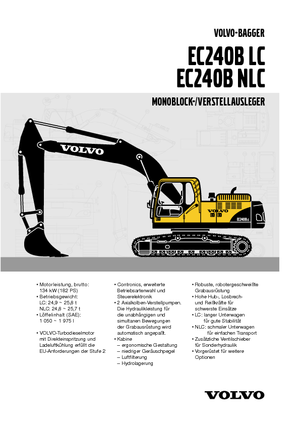 Crawler Excavators Volvo EC240BLC