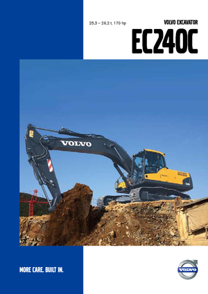 Paletli ekskavatörler Volvo EC240CLD