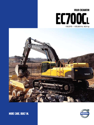 Crawler Excavators Volvo EC700CLD