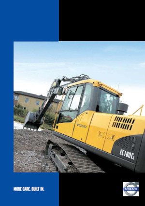 Paletli ekskavatörler Volvo EC180C