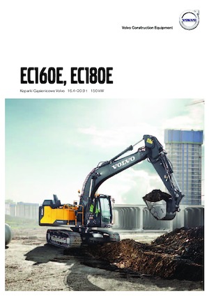 Paletli ekskavatörler Volvo EC180EL