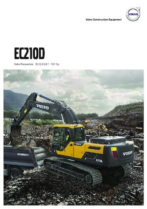 Crawler Excavators Volvo EC210D