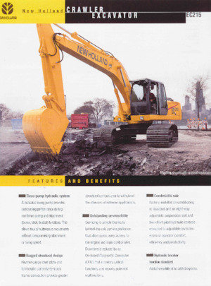 Crawler Excavators New Holland EC215