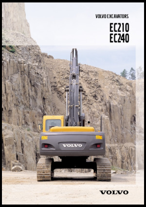 Paletli ekskavatörler Volvo EC210