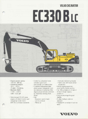 Crawler Excavators Volvo EC330B LC