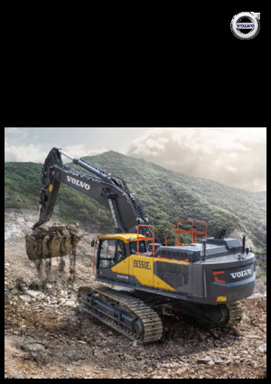 Paletli ekskavatörler Volvo EC550E