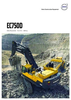 Crawler Excavators Volvo EC750D