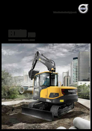 Paletli ekskavatörler Volvo EC80D Pro
