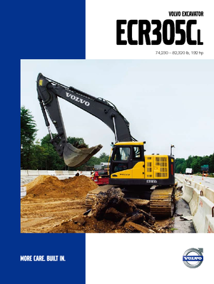 Crawler Excavators Volvo ECR305CL