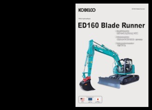 Crawler Excavators Kobelco ED 160-3