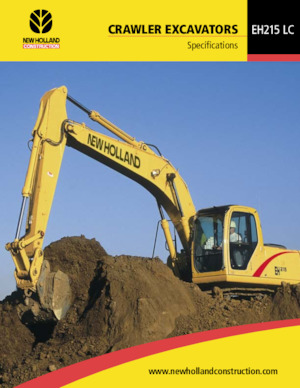 Crawler Excavators New Holland EH215 LC