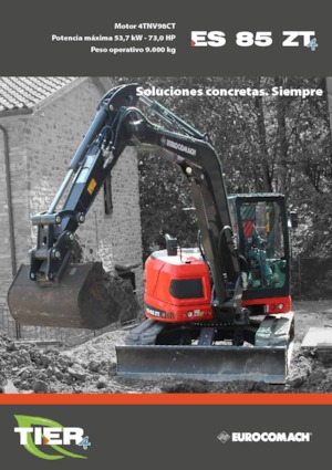 Crawler Excavators Eurocomach ES 85 ZT 4