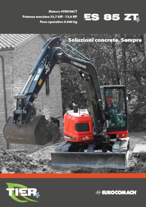 Crawler Excavators Eurocomach ES 85 ZT 4