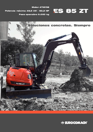 Crawler Excavators Eurocomach ES 85 ZT