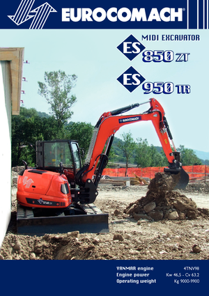 Crawler Excavators Eurocomach ES 950 TR